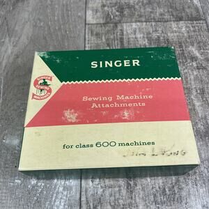 SINGER 600 Touch & Sew Sewing Machine Replacement Attachment Box Only